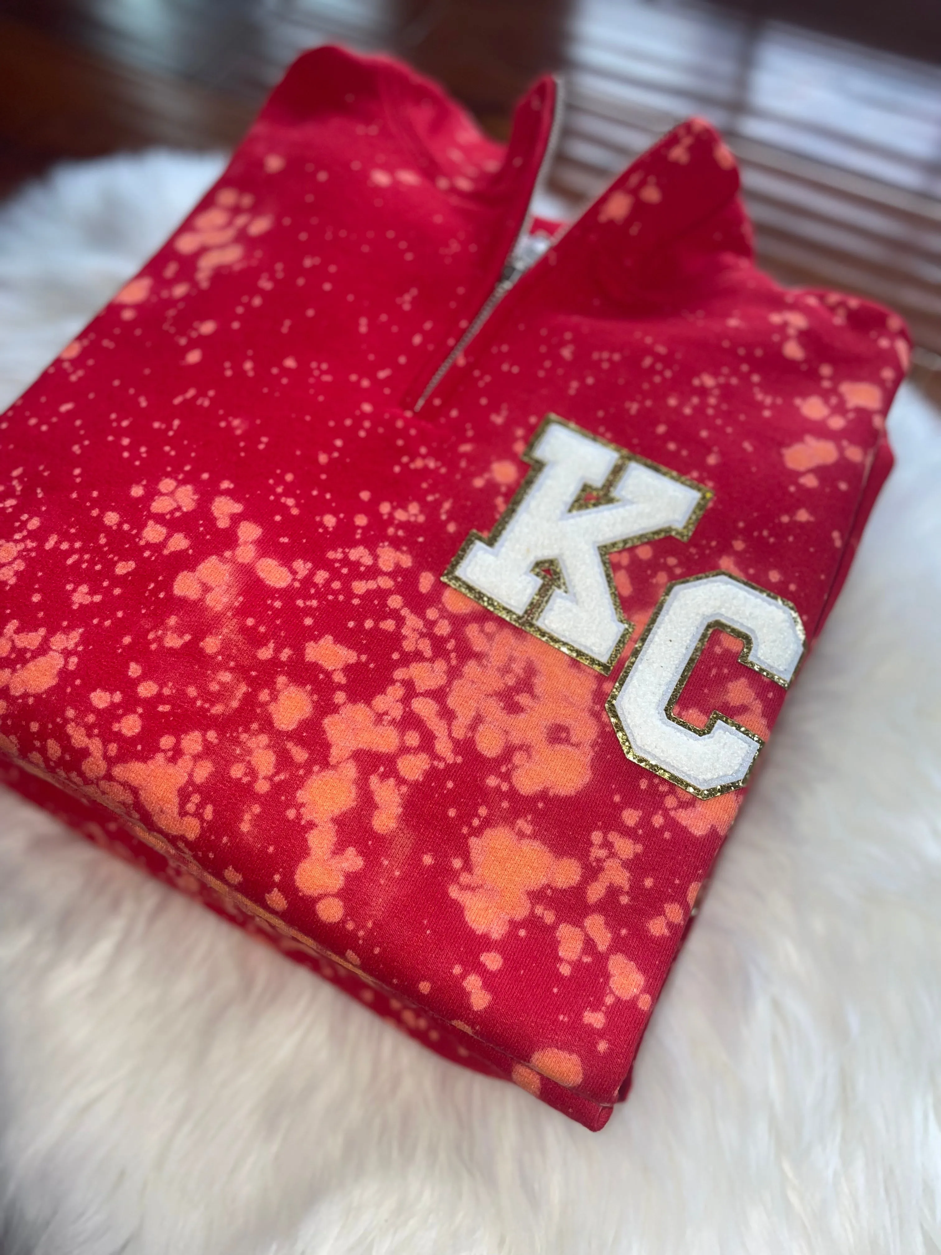 1/4 Zip KC Patch