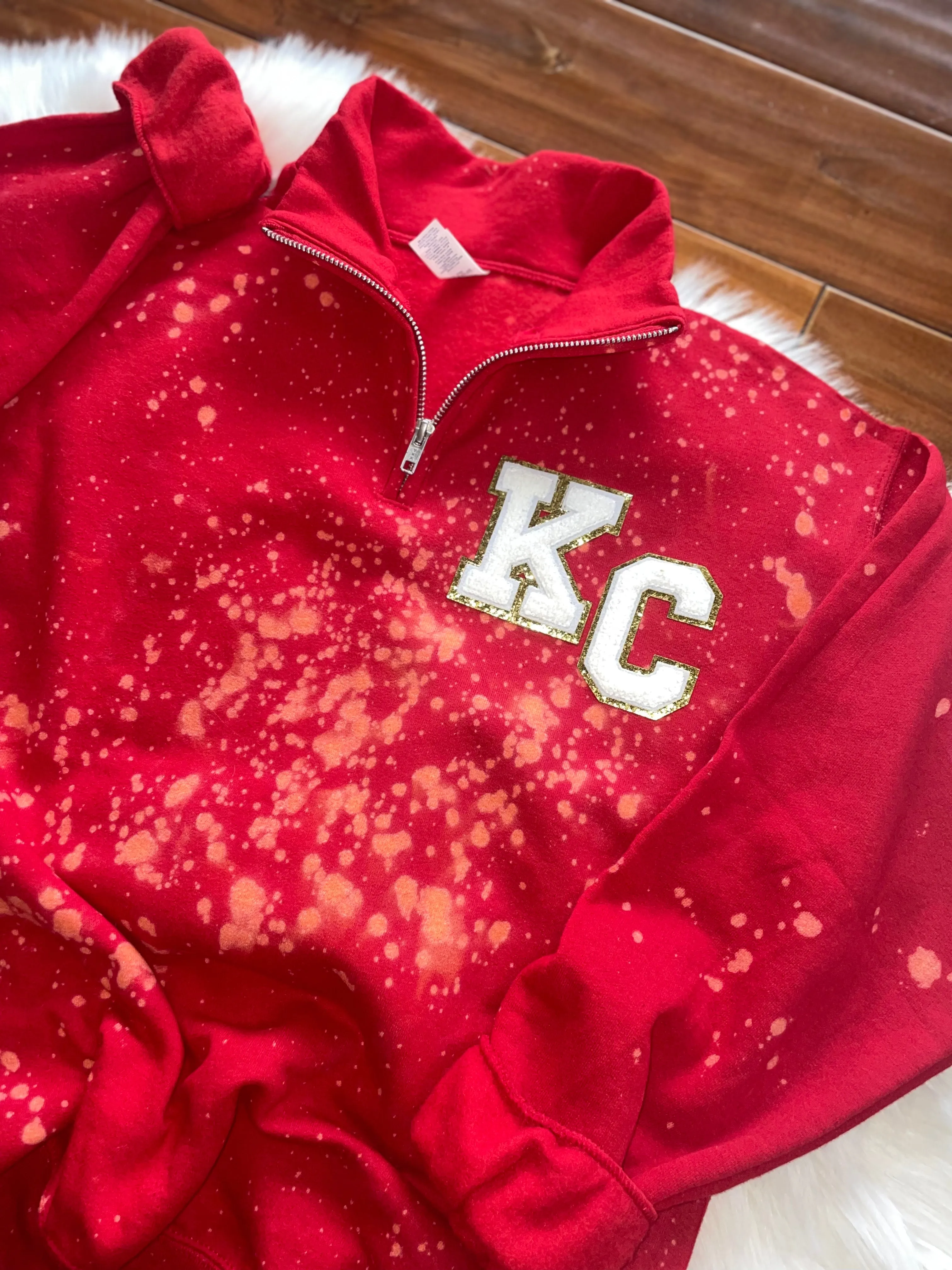 1/4 Zip KC Patch