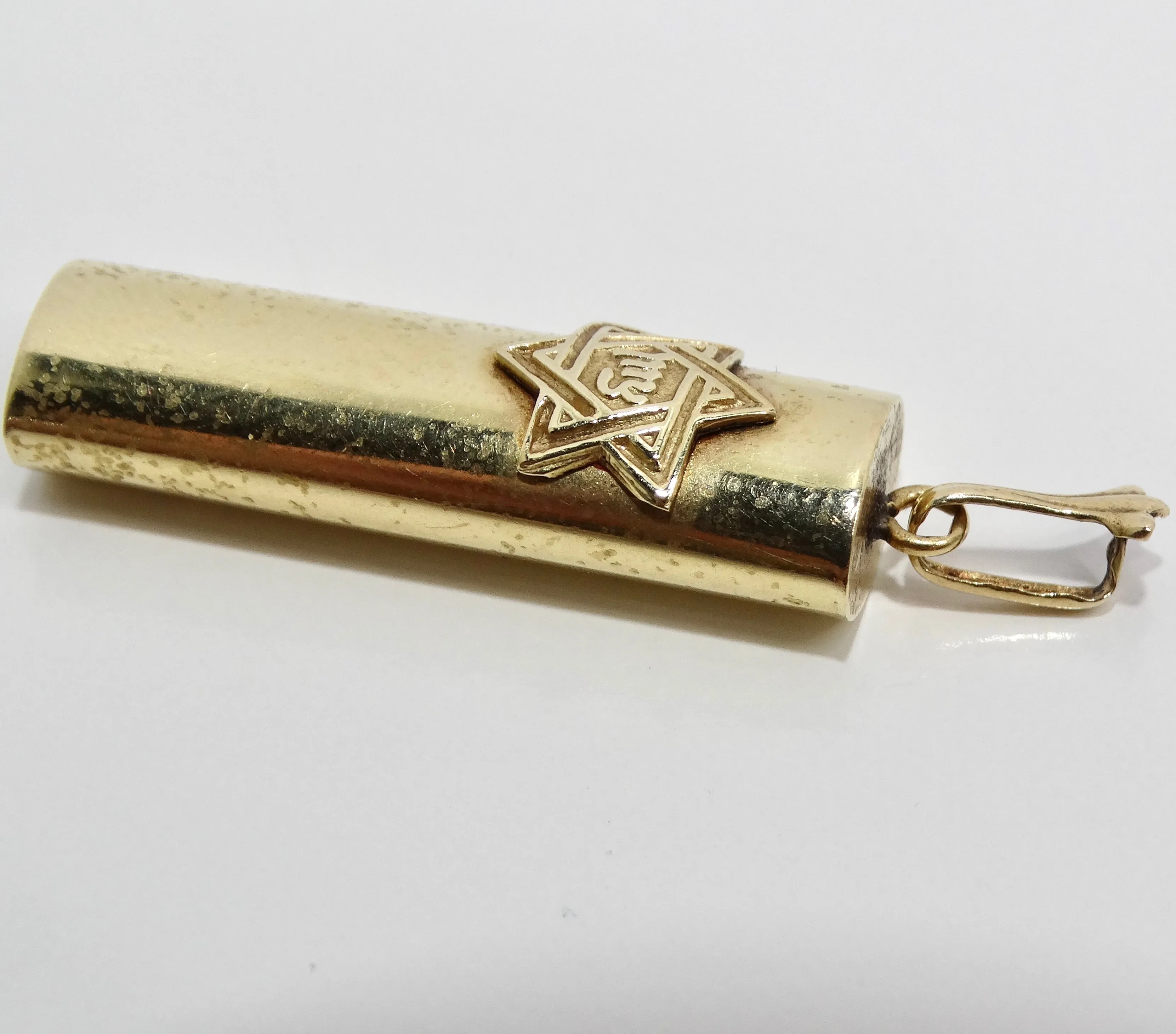 14K Gold 1960s Star of David Pendant