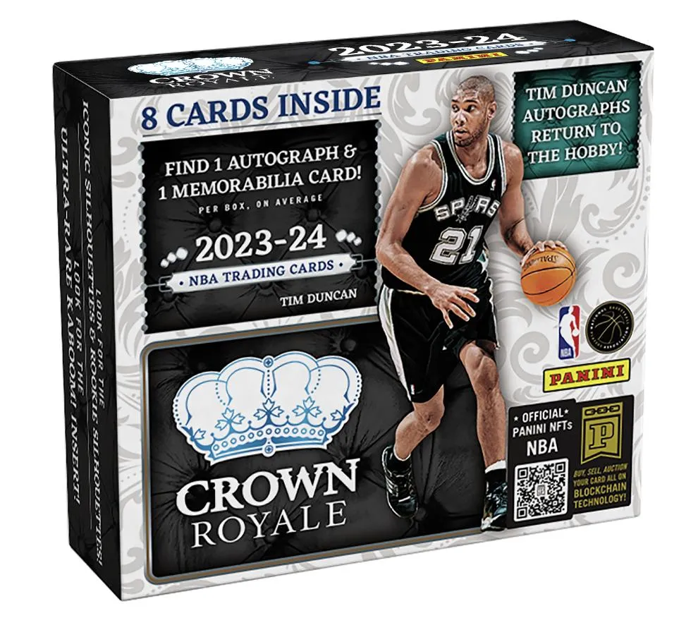 2023-24 Panini Crown Royale Basketball Hobby Trading Cards
