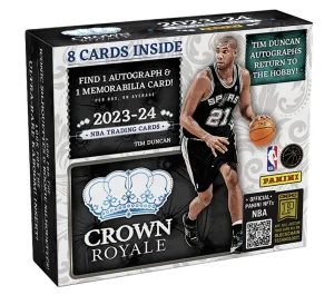 2023-24 Panini Crown Royale Basketball Hobby Trading Cards