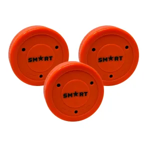 6oz Stickhandling Puck - 3 Pack NEON ORANGE