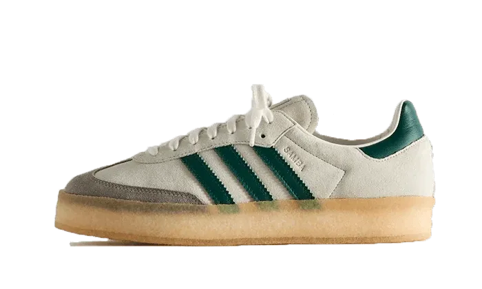 Adidas Clarks 8th Street Samba by Ronnie Fieg Chalk White Green