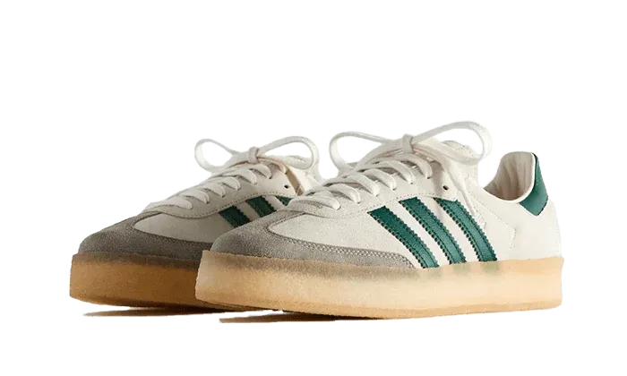 Adidas Clarks 8th Street Samba by Ronnie Fieg Chalk White Green