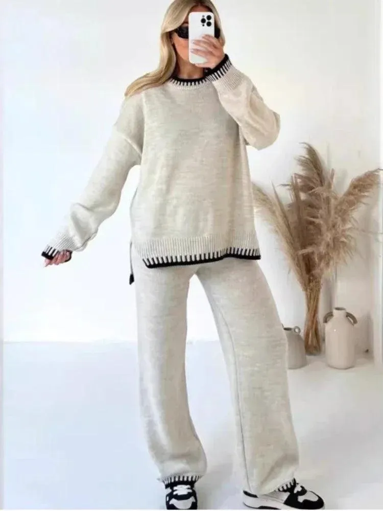 Amber Knitted Two Piece Set