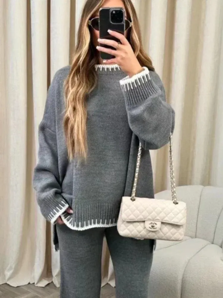 Amber Knitted Two Piece Set