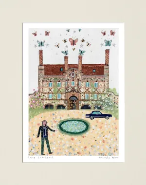 Art Prints | Butterfly House | Lucy Loveheart