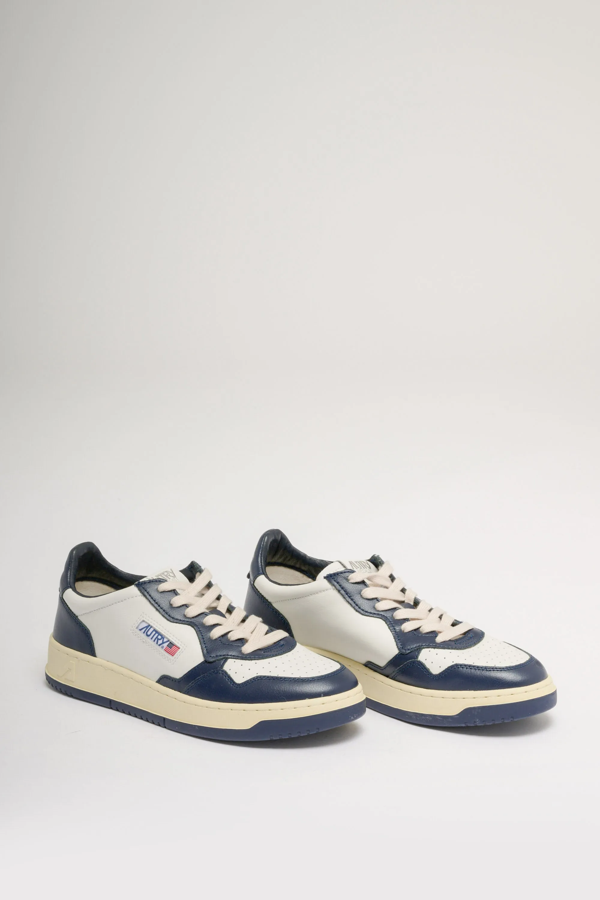 Autry Sneakers Pelle/Tessuto Bianco