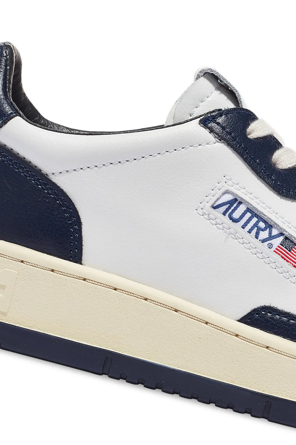 Autry Sneakers Pelle/Tessuto Bianco