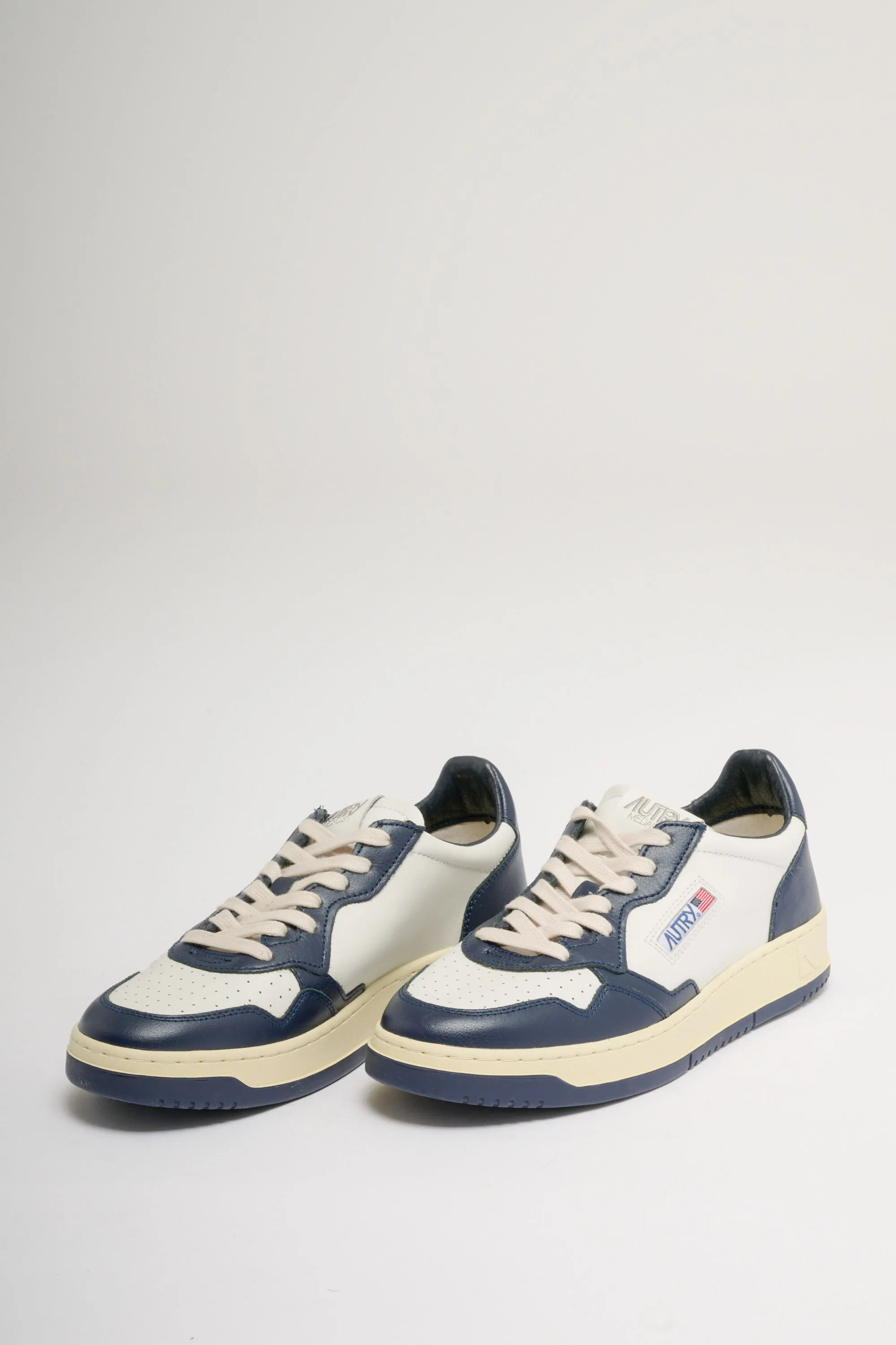 Autry Sneakers Pelle/Tessuto Bianco
