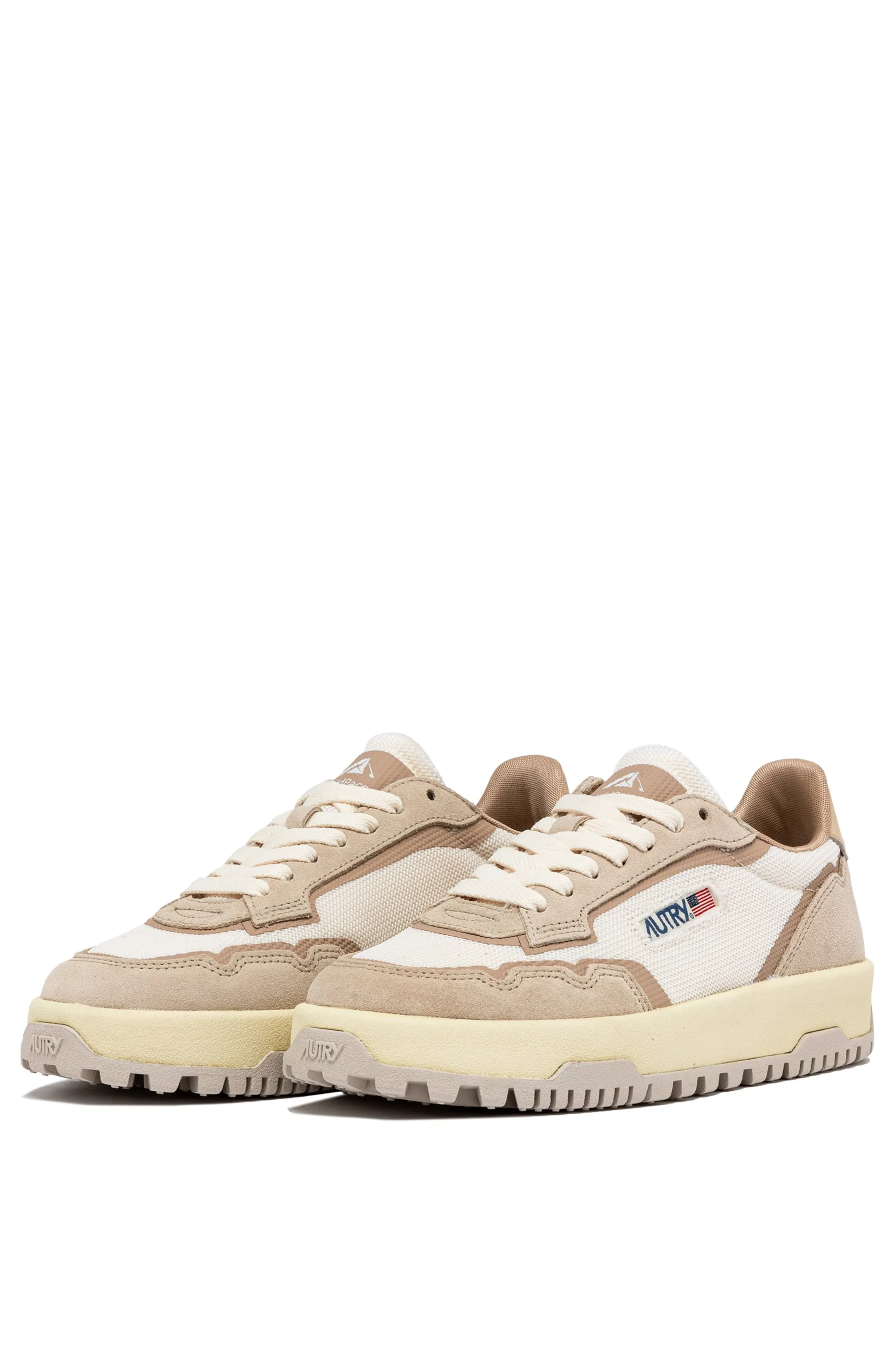 Autry Sneakers Wildplace Low Wom Beige Donna