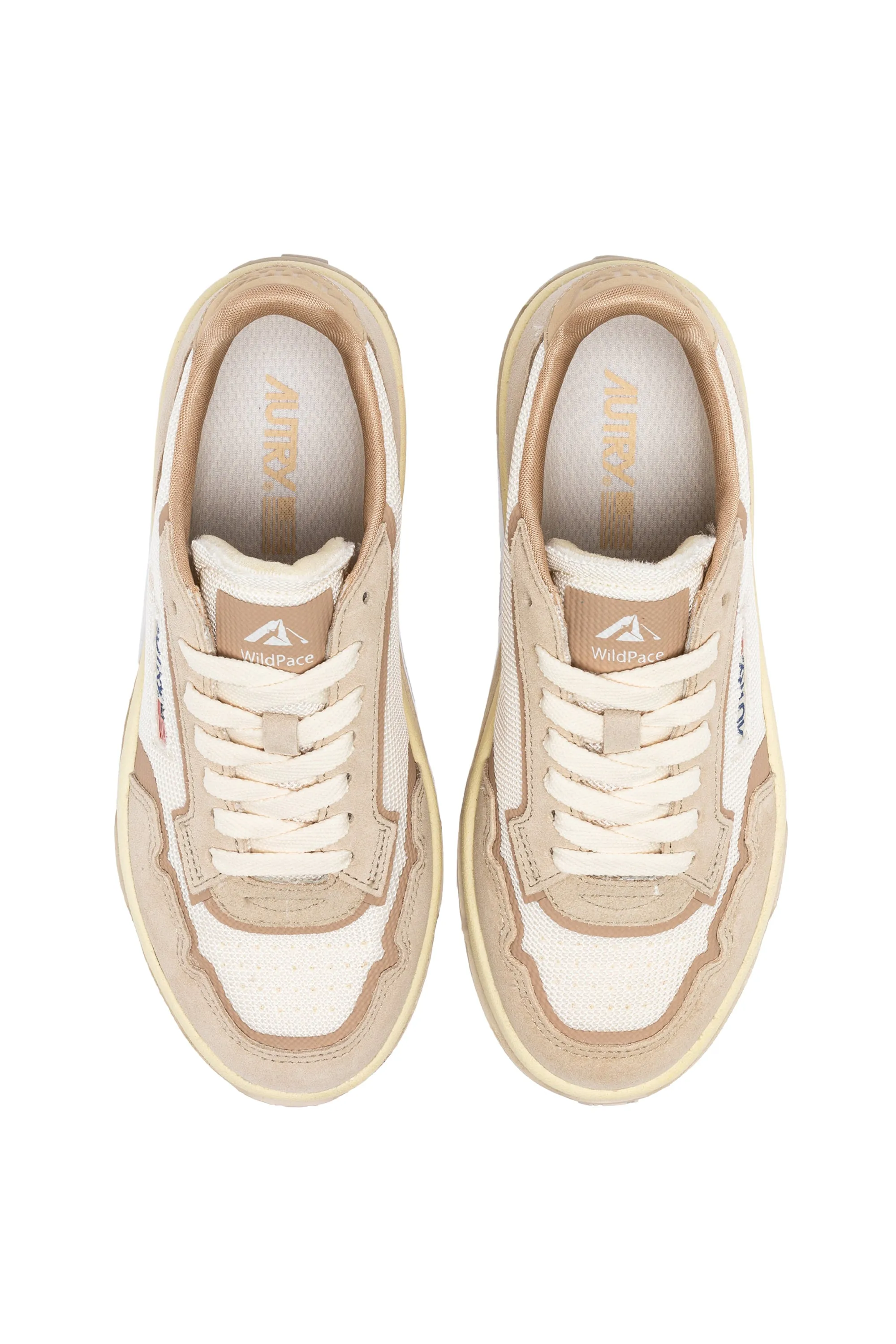 Autry Sneakers Wildplace Low Wom Beige Donna