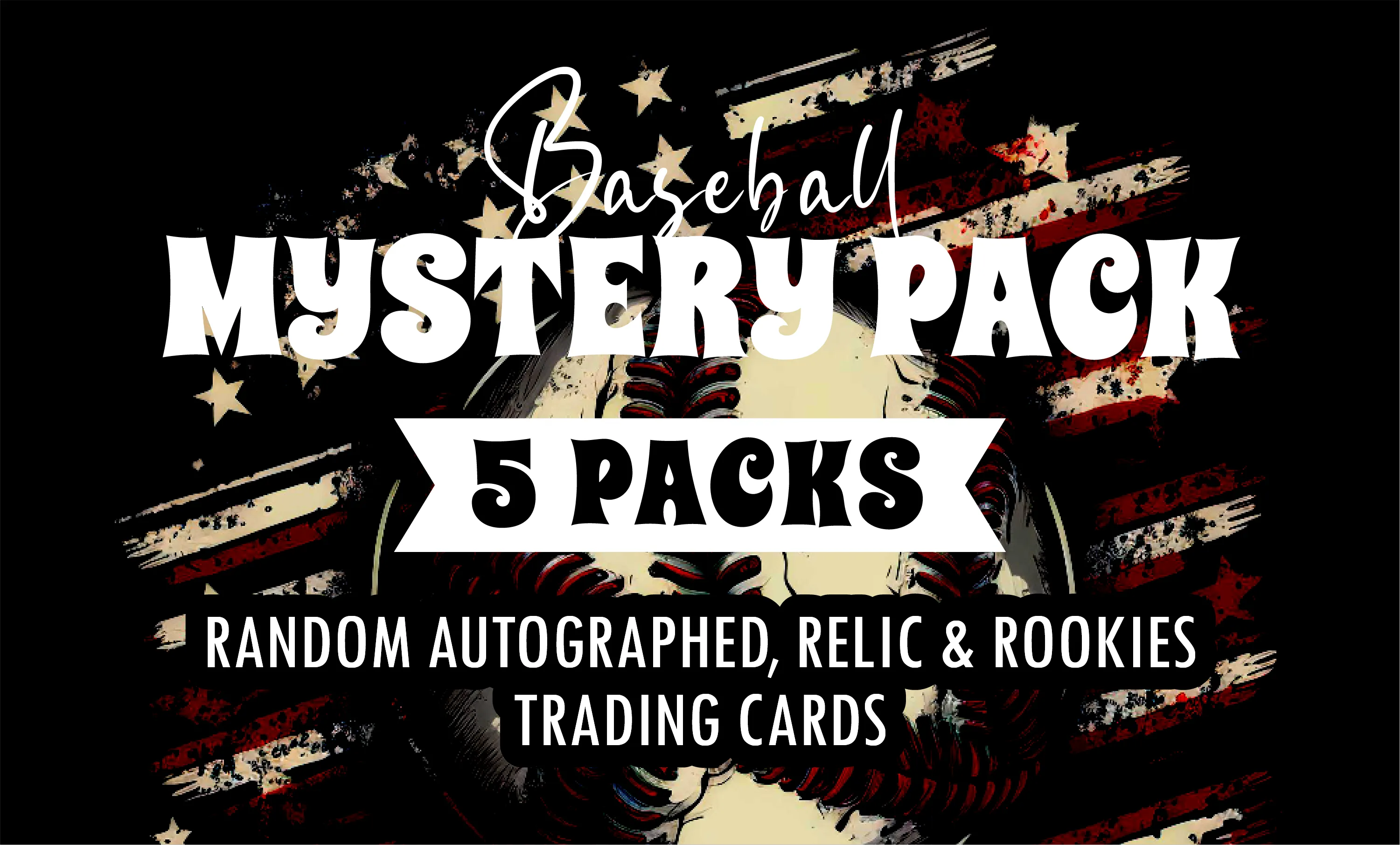 Baseball Mystery 5 Ultimate Elite Packs (Loaded with Goodies) Great Party Favors