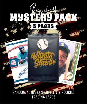 Baseball Mystery 5 Ultimate Elite Packs (Loaded with Goodies) Great Party Favors