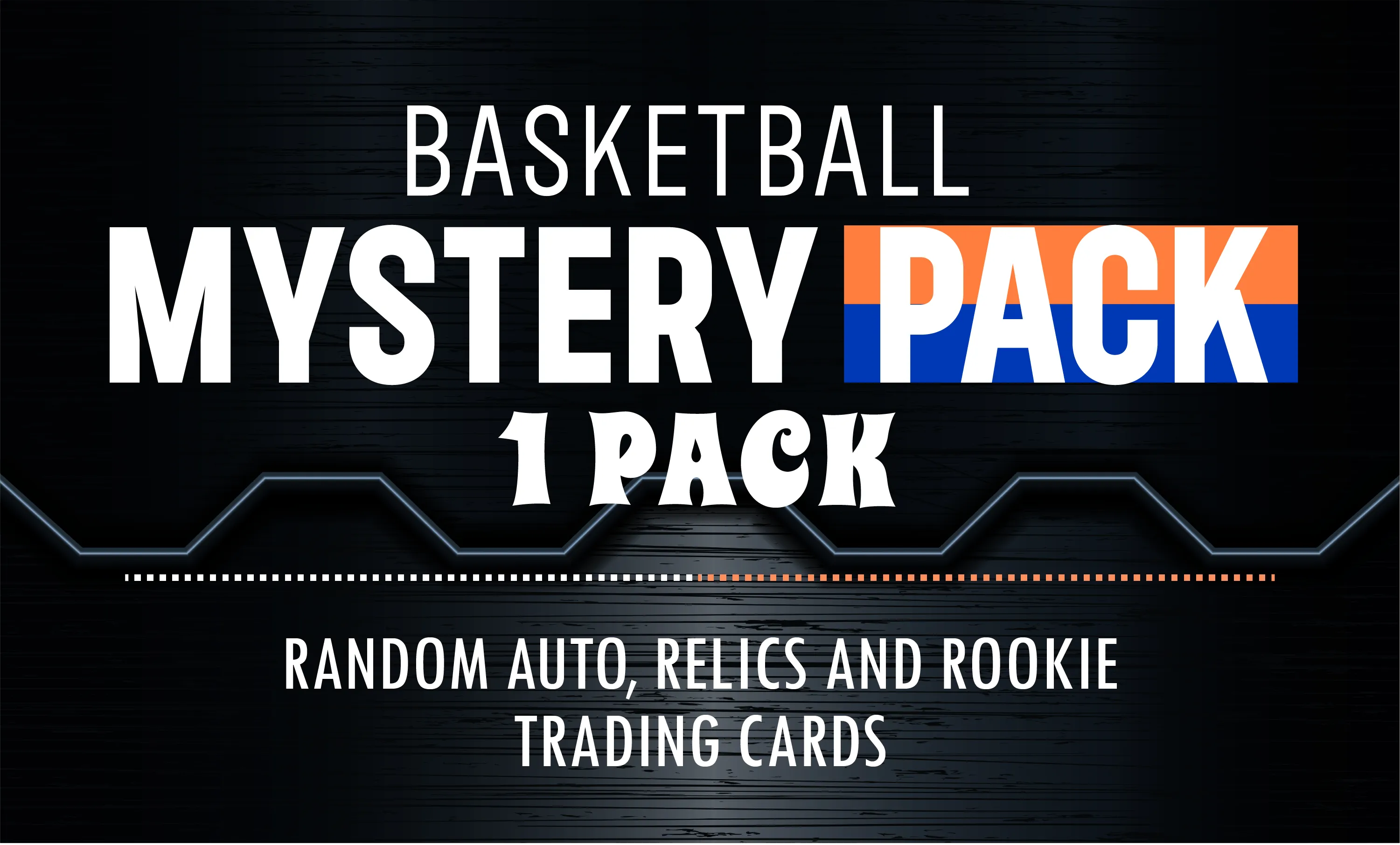 Basketball Foil Mystery Pack (Random Auto, Relics and Rookie Trading Cards))