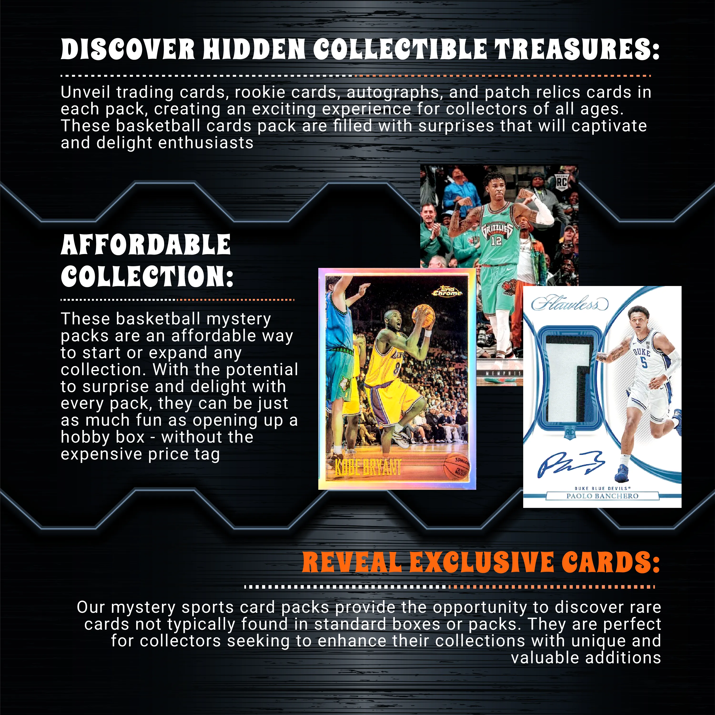 Basketball Foil Mystery Pack (Random Auto, Relics and Rookie Trading Cards))