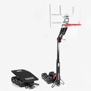 Basketball Hoop By Tarmak - Adjustable Up To 3.05m & Folds Away