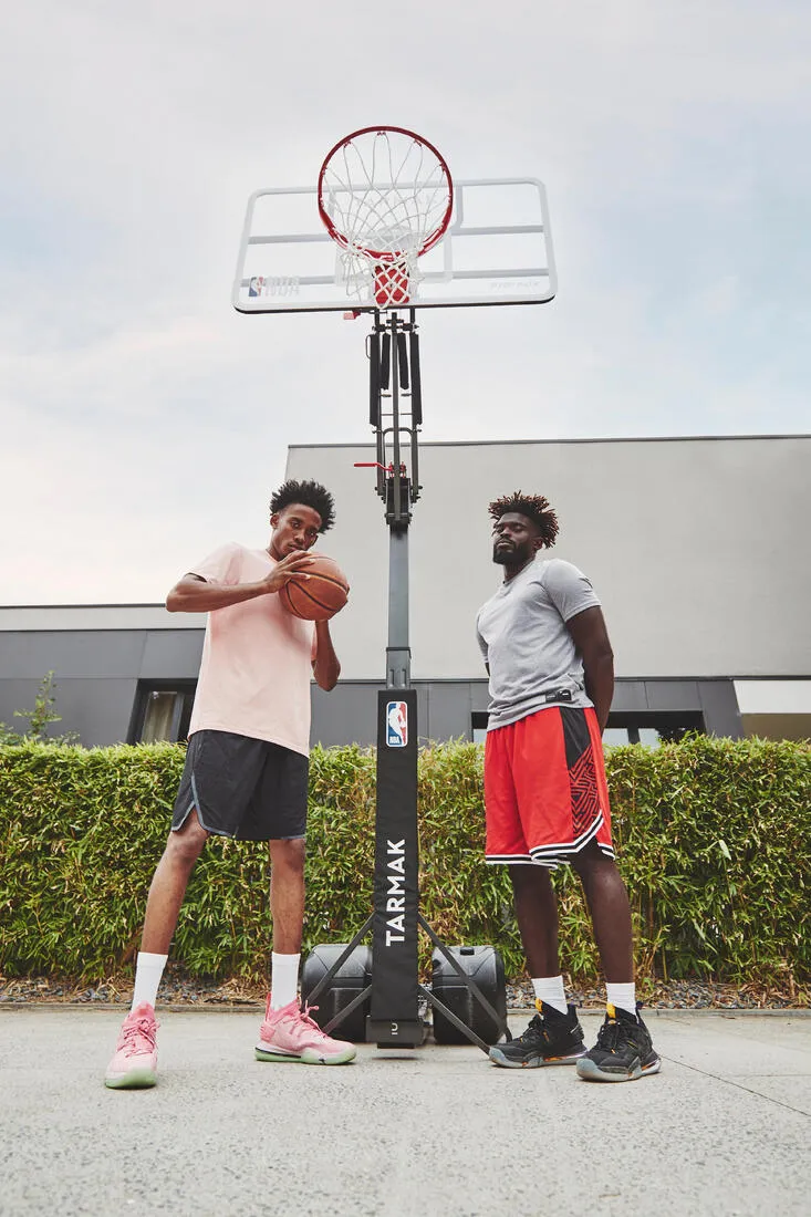 Basketball Hoop By Tarmak - Adjustable Up To 3.05m & Folds Away