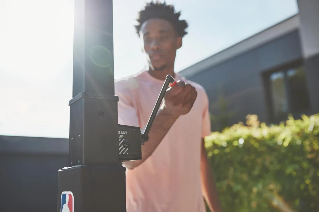 Basketball Hoop By Tarmak - Adjustable Up To 3.05m & Folds Away