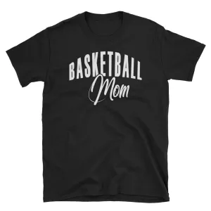 Basketball Mom T Shirt Black Basketball Tee Gift All Sizes Including Plus Size Basketball Mum T Shirt
