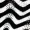 Black And White Zig Zag Crochet Midi Skirt