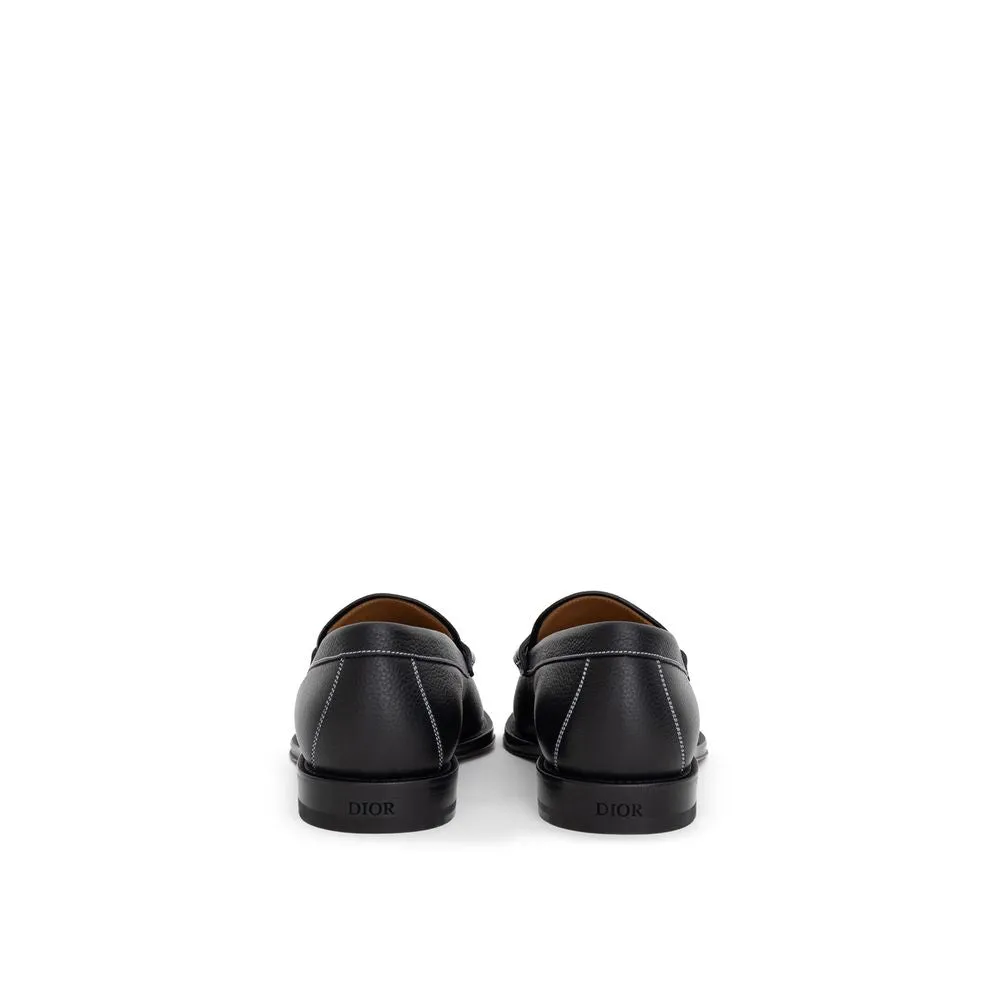 Black Leather Loafer