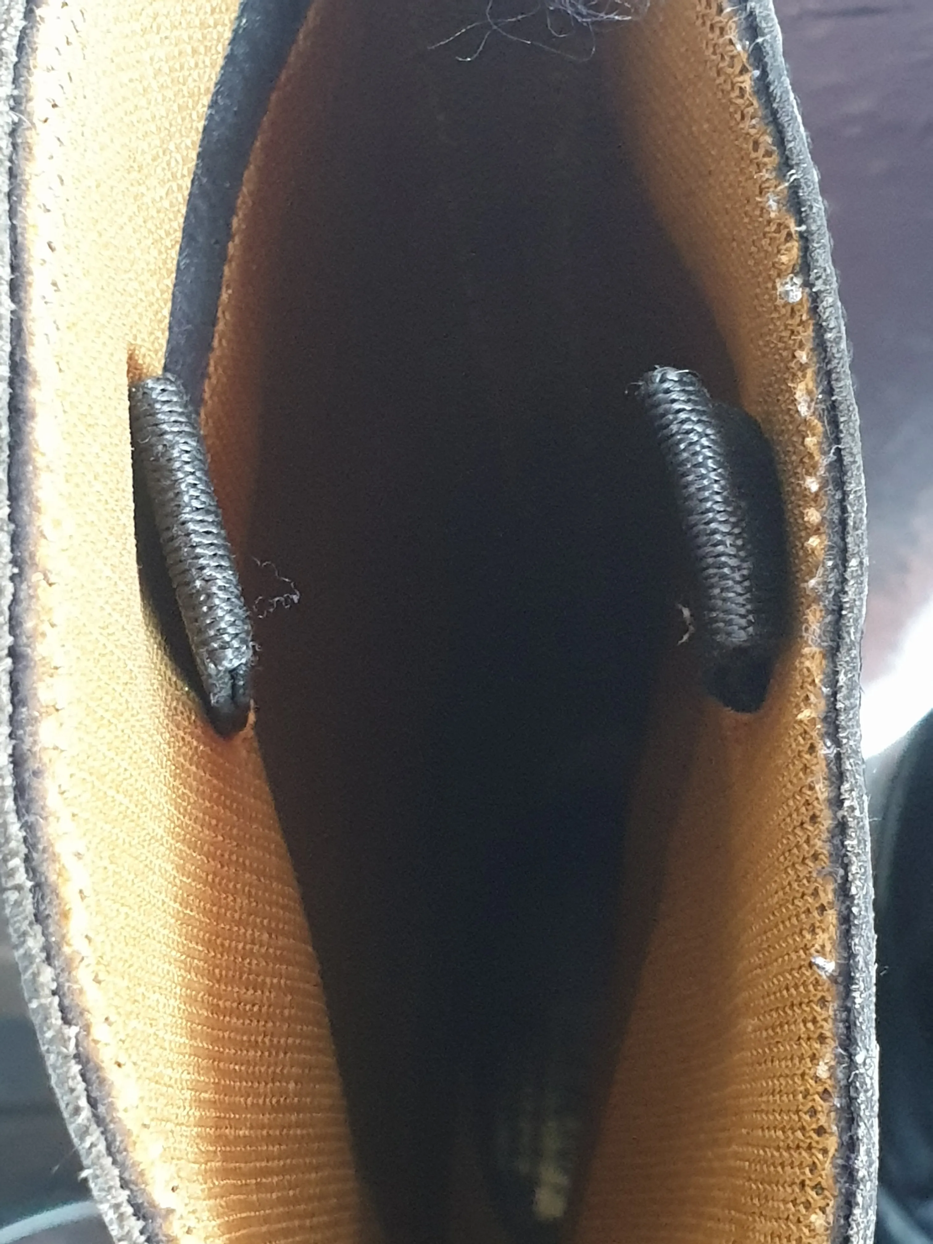 Black leather size 7 loveson wide calf long riding boots FREE POSTAGE ✅
