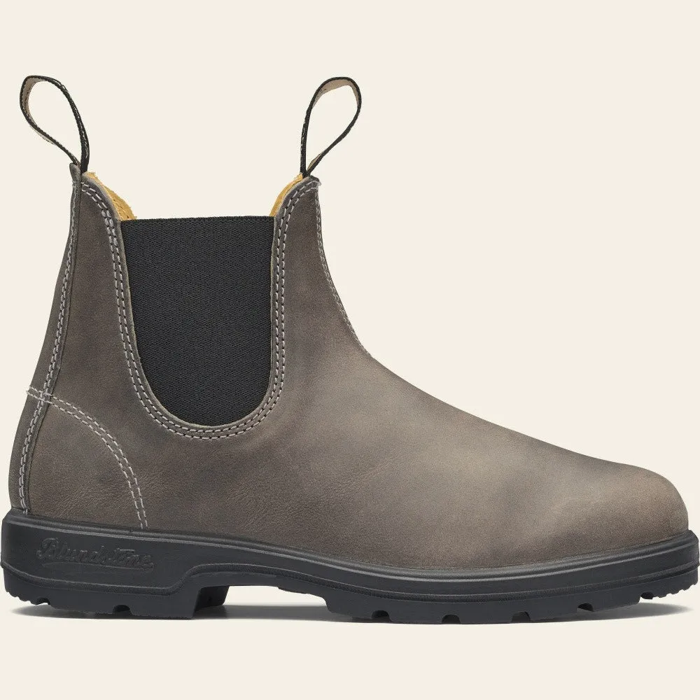 BLUNDSTONE 1469 LEATHER LINED CHELSEA STEEL GREY