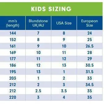 BLUNDSTONE KIDS BLACK