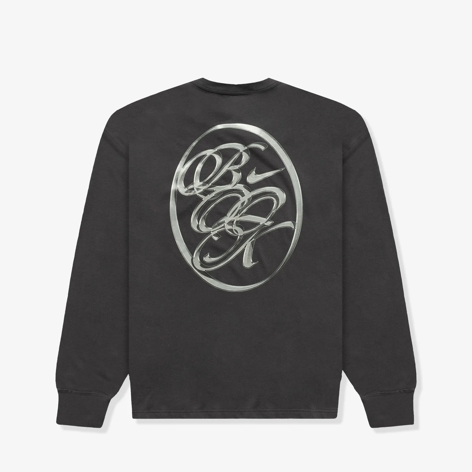 Booker Graphic Long-Sleeve T-Shirt - Anthracite
