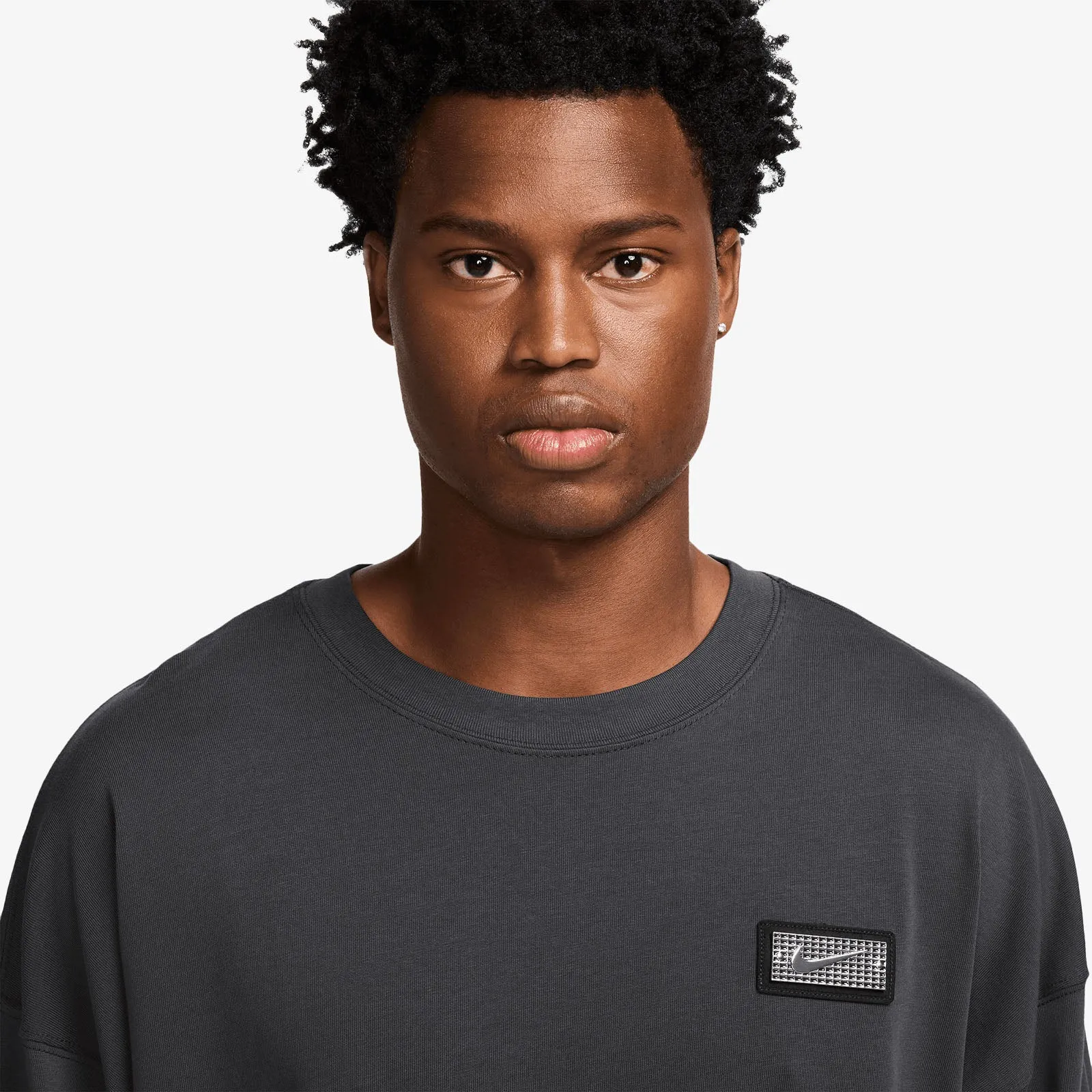 Booker Graphic Long-Sleeve T-Shirt - Anthracite