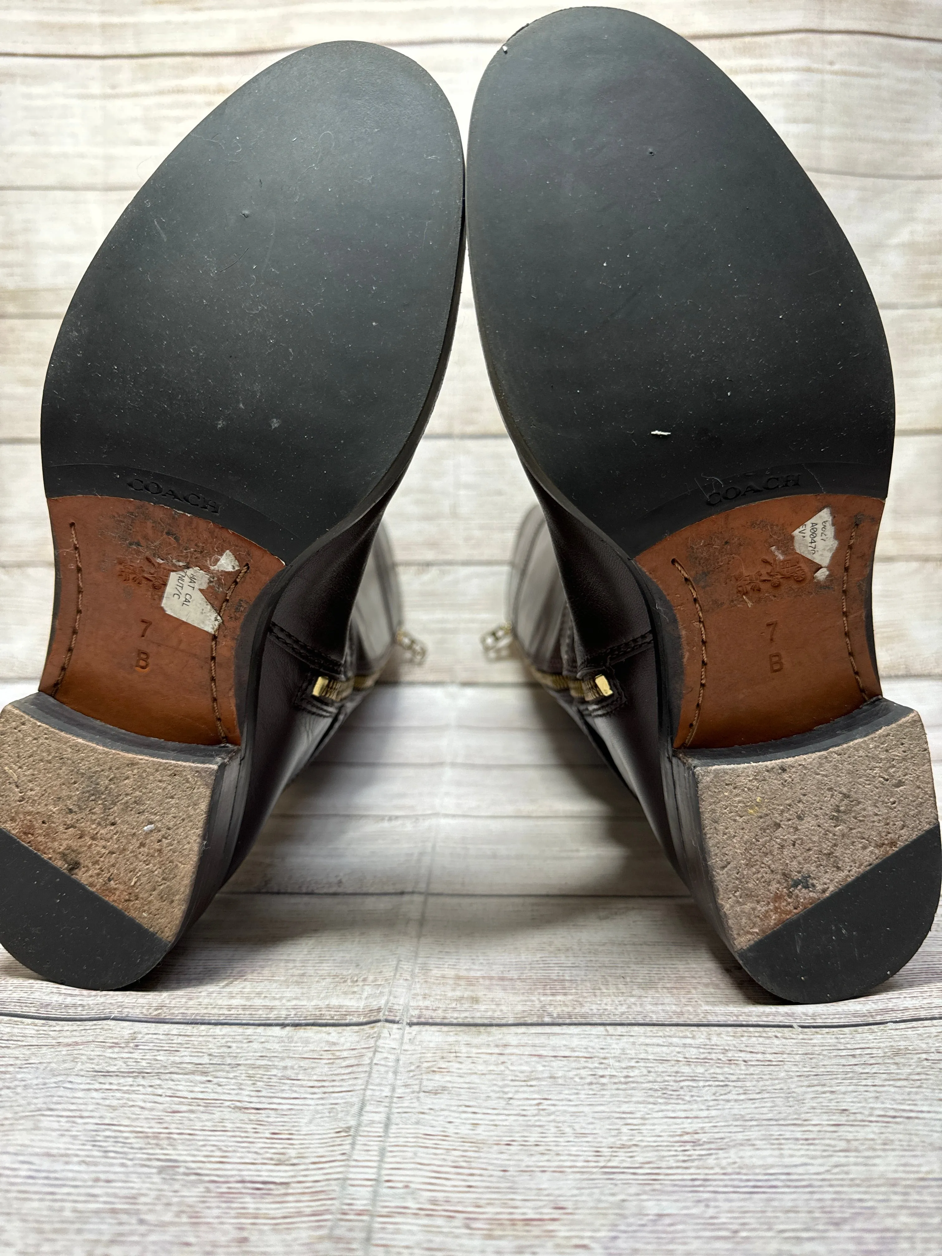 Boots Designer By Coach  Size: 7