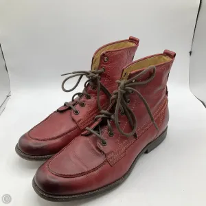 Boots Designer By Frye In Red, Size: 11