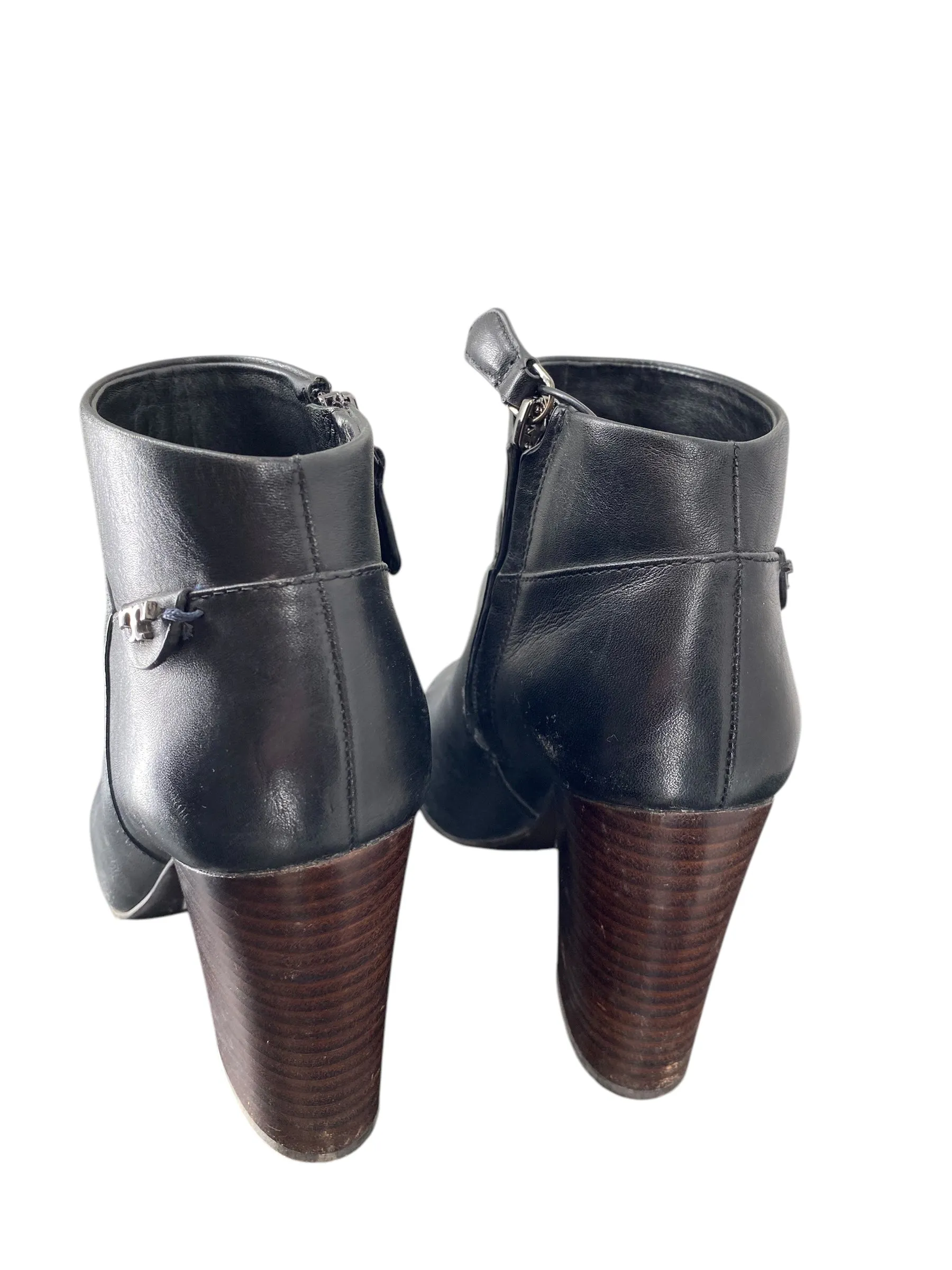 Boots Designer By Tory Burch In Black, Size: 7