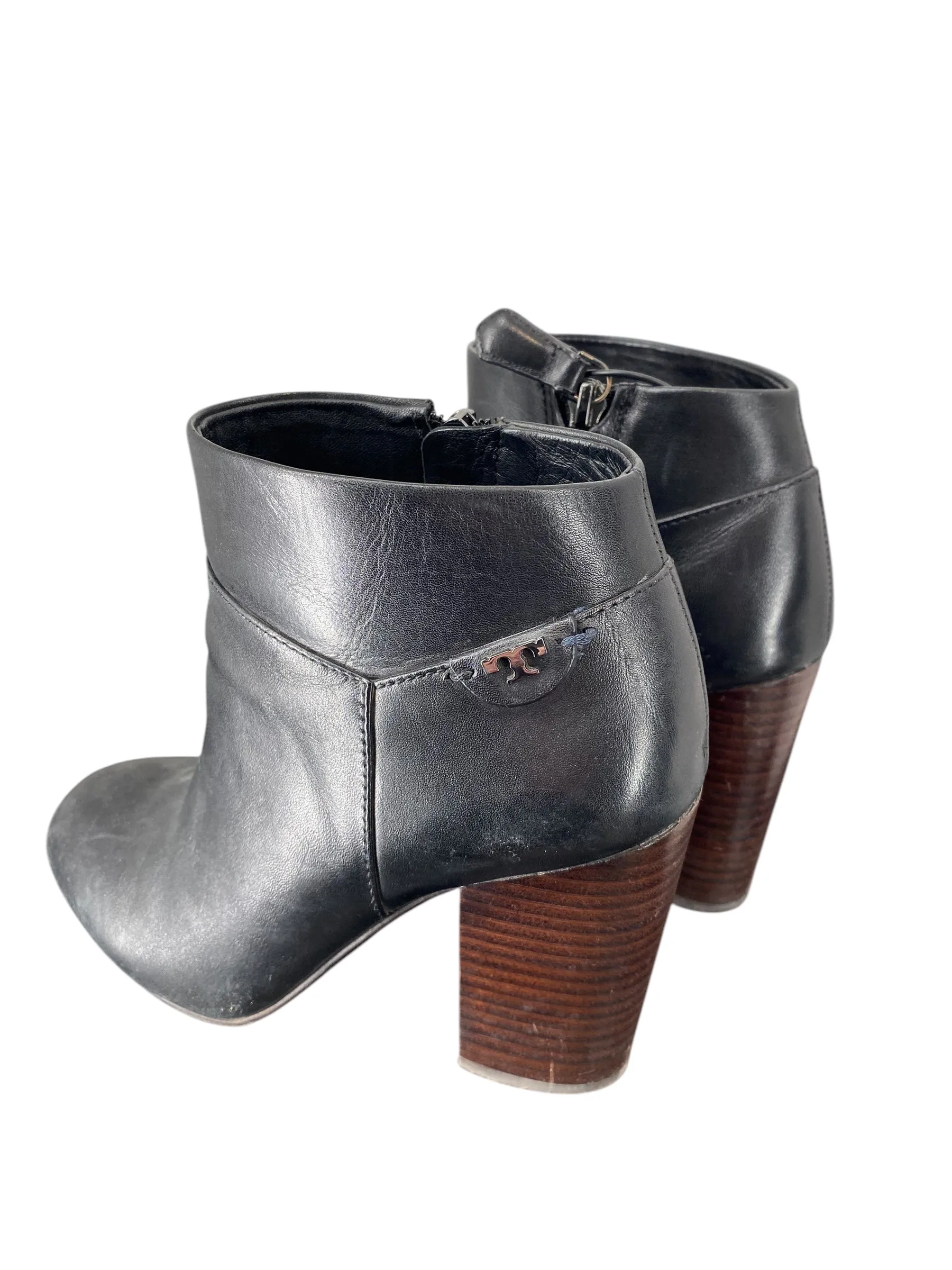 Boots Designer By Tory Burch In Black, Size: 7