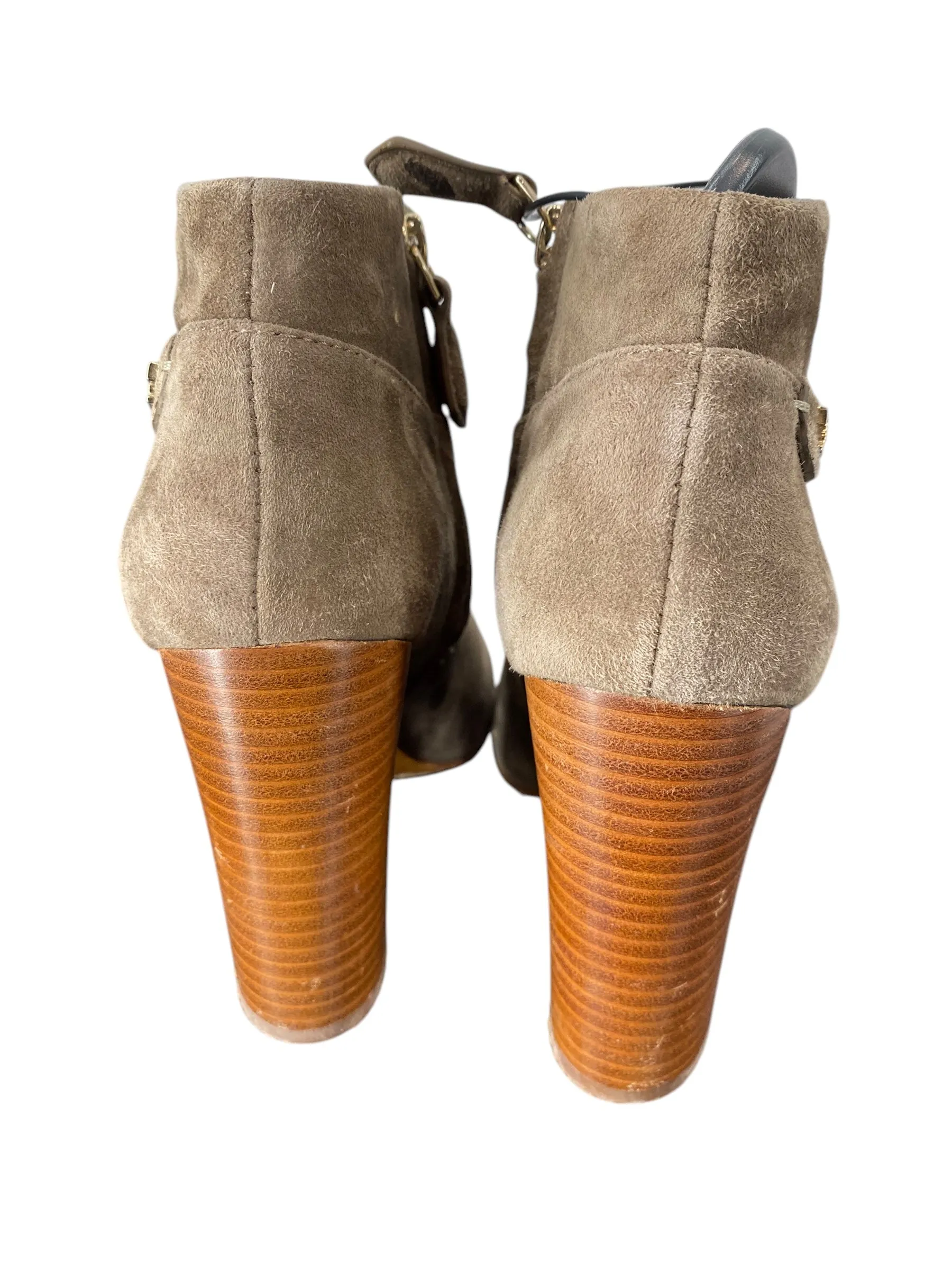 Boots Designer By Tory Burch In Grey, Size: 7