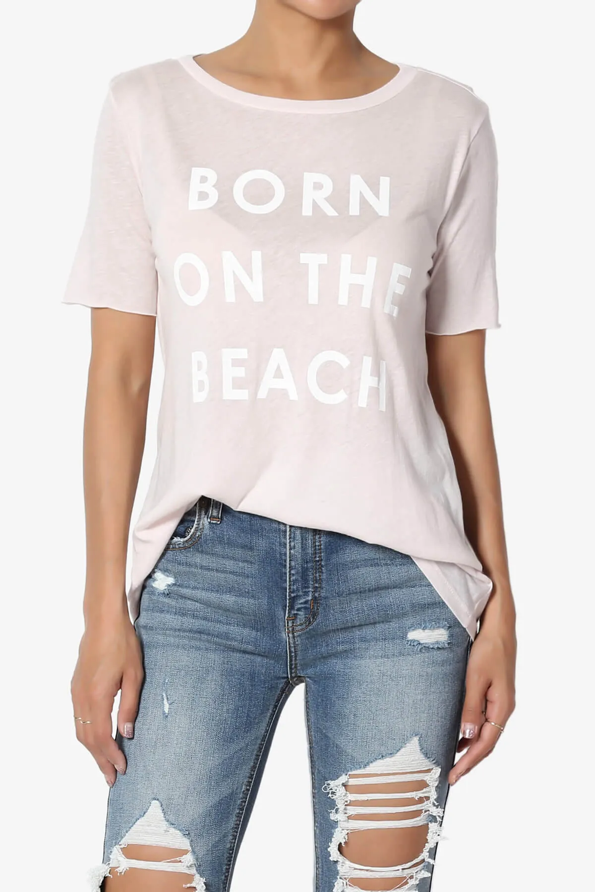 Born On The Beach Short Sleeve Tee