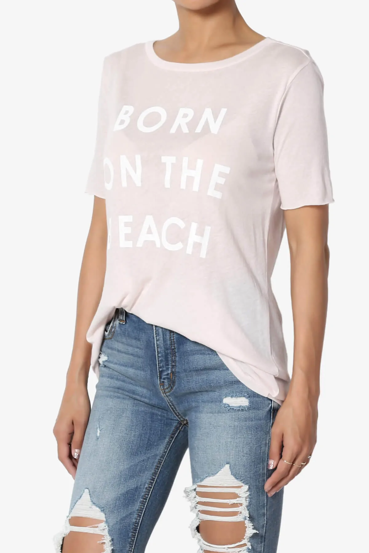 Born On The Beach Short Sleeve Tee