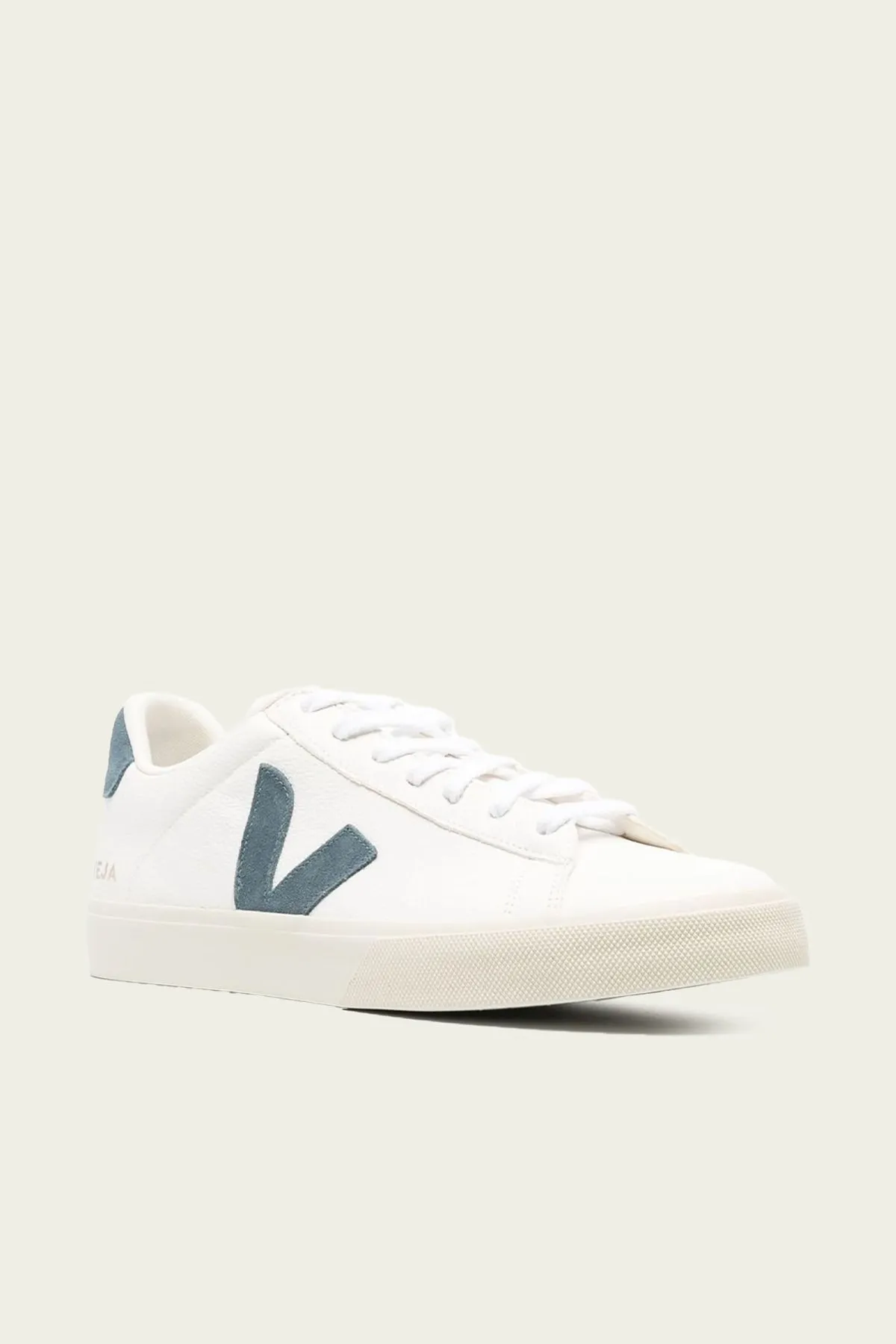 Campo Chromefree Leather Men Sneaker in White California