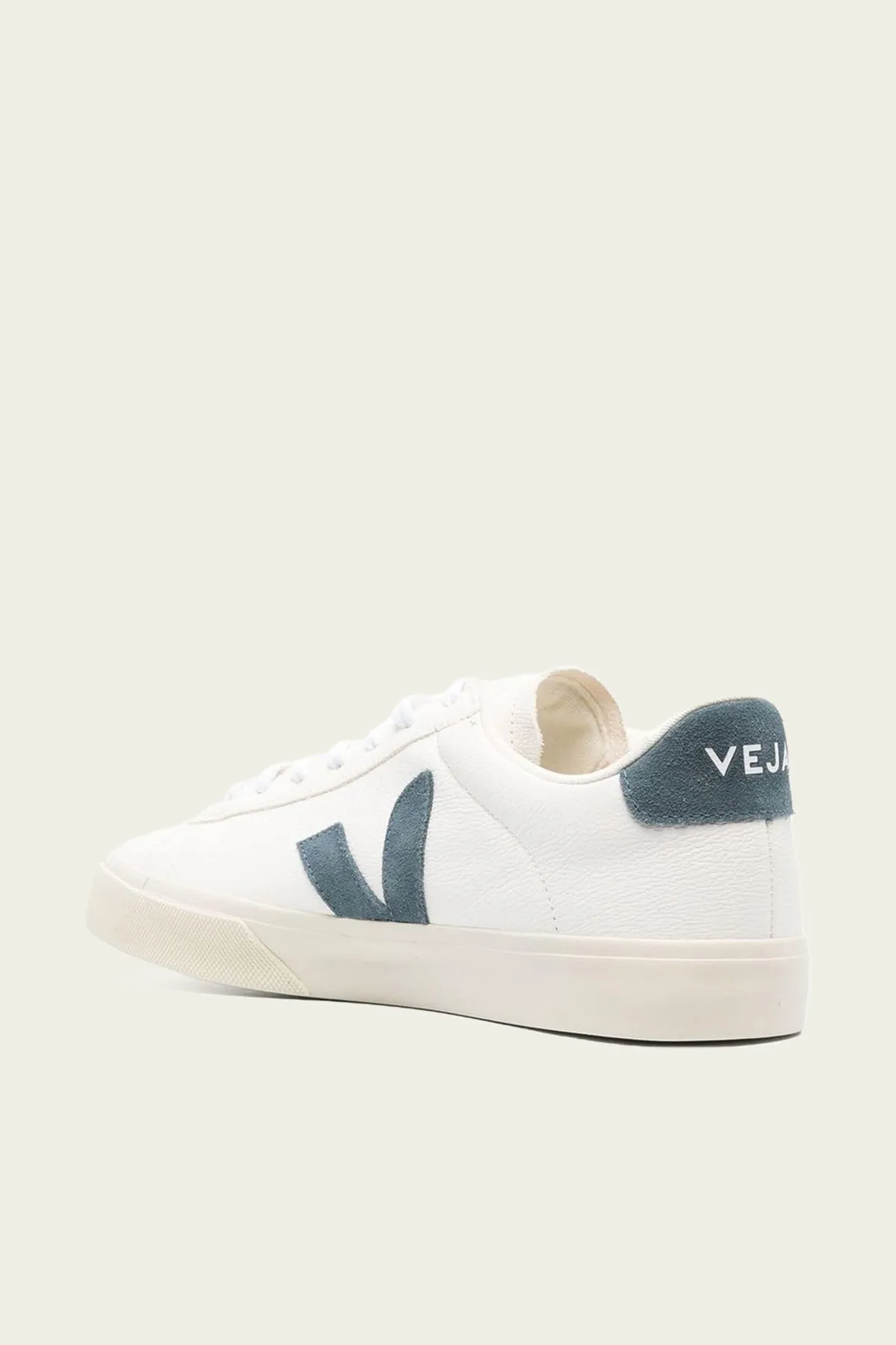 Campo Chromefree Leather Men Sneaker in White California