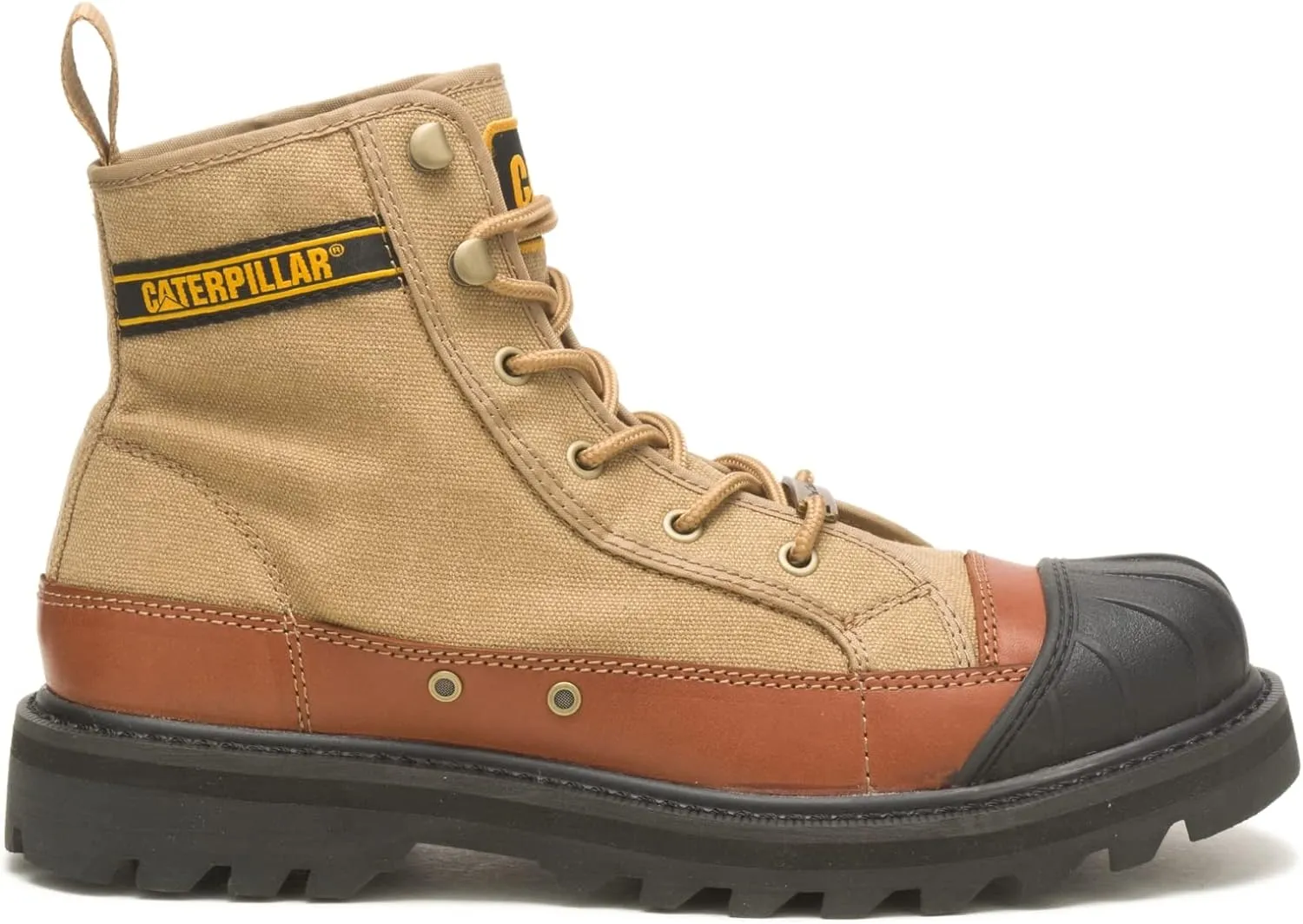 Caterpillar Men's OMAHA Soft Toe Work Casual Boots Dijon