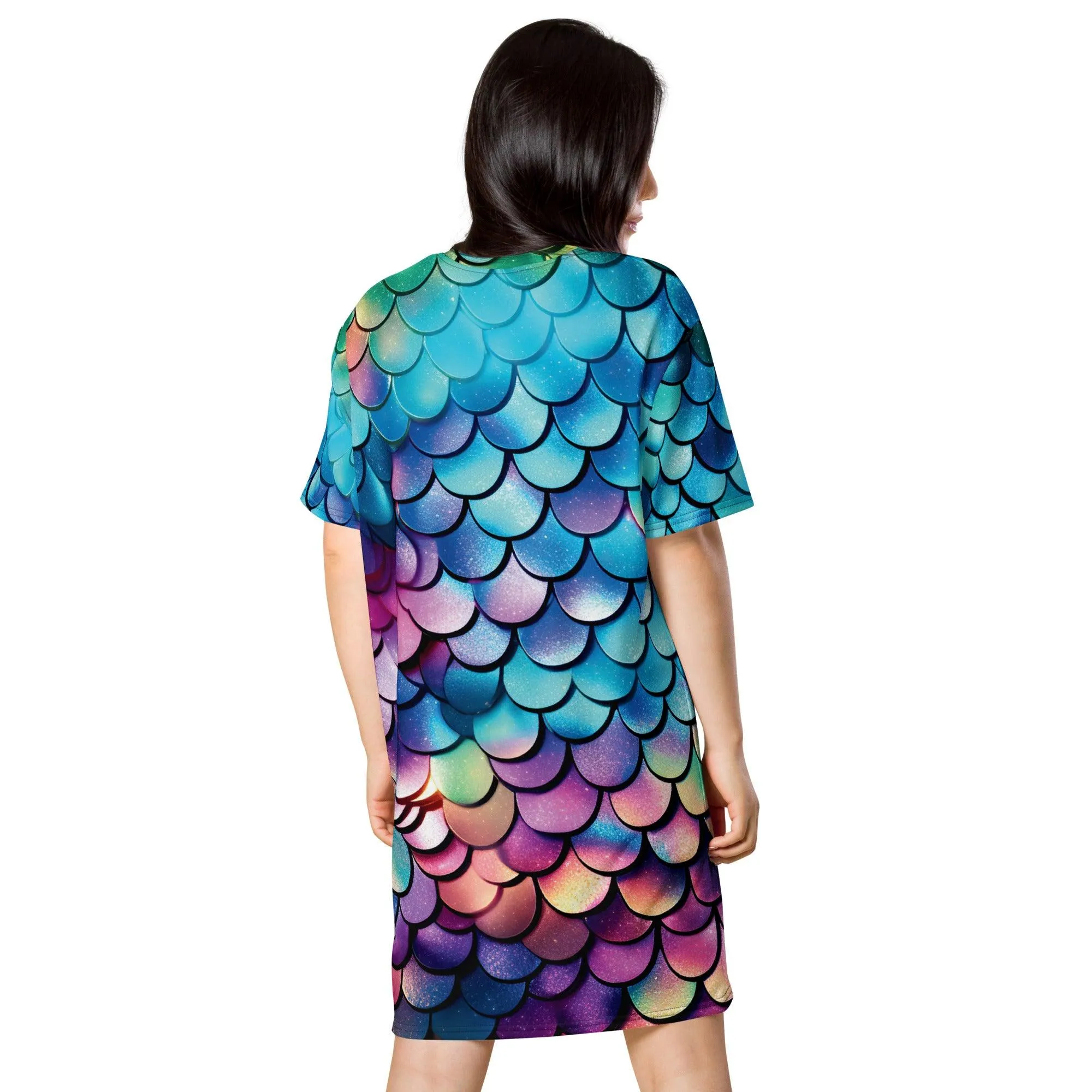 Chic & Playful T-Shirt Dress for Festivals & Street Style