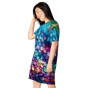 Chic & Playful T-Shirt Dress for Festivals & Street Style