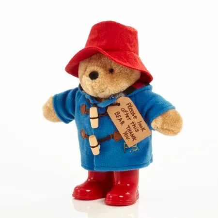 Classic Paddington Bear with Boots 25cm teddy