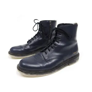Common Projects Navy Zip Boots Size 43