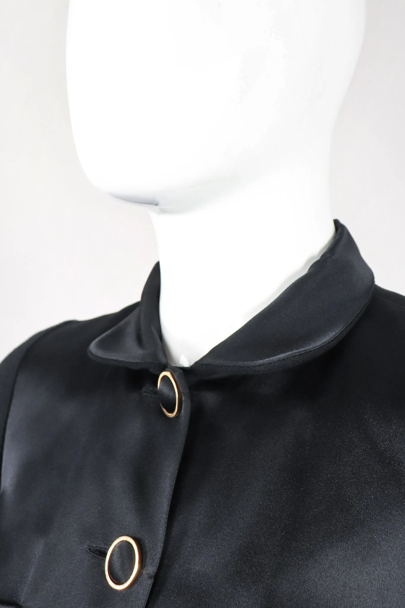 Contrast Jacket & Pleated Skirt Set