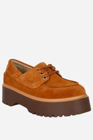 Cuckatoos Chunky Suede Oxford Loafers