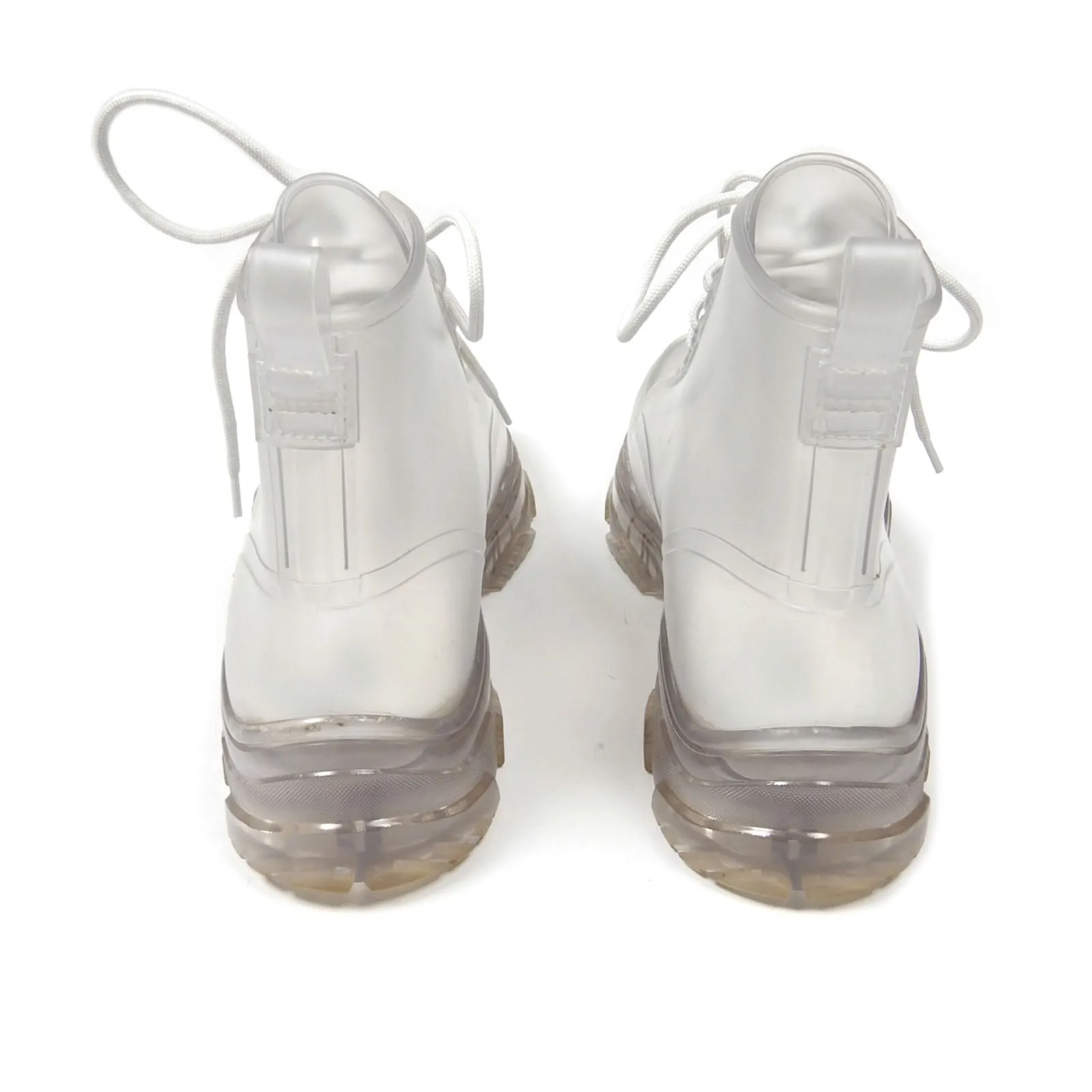 Dior Homme x Daniel Arsham Transparent Boots Size 43
