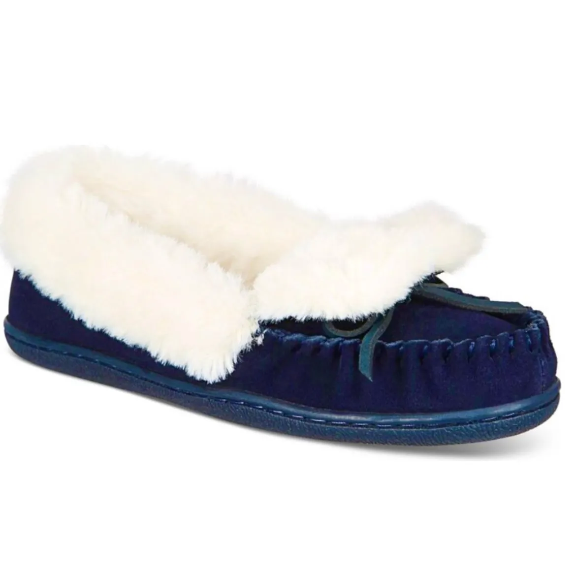 DORENDA Women's Moccasin Slippers Flat Loafers