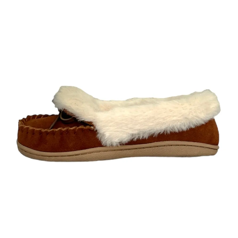DORENDA Women's Moccasin Slippers Flat Loafers
